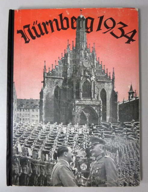 NURNBERG 1934 ORIGINAL BOOK  PUBLISHED BY FREIHEITSVERLAG #578