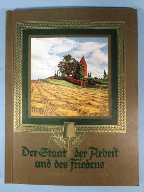 NAZI GERMANY ADOLF HITLER CIGARETTE CARD ALBUM COMPLETE 1934#771